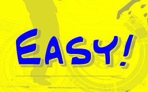 Logo - Easy! - blau-gelb