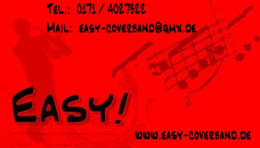 Easy! - schwarz-rot